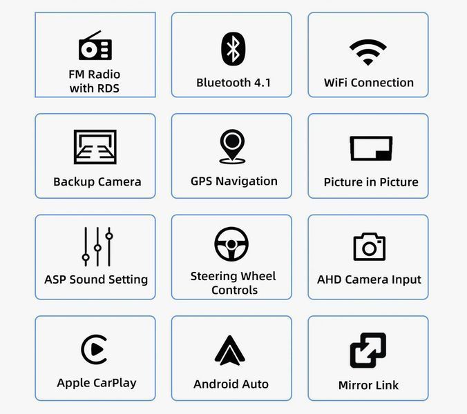 7&rdquo; 1-DIN мултимедия с Android 14 и изваждащ се дисплей, RDS, 4GB/64GB, CarPlay AndroidAuto