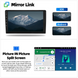 9&rdquo; 2-DIN мултимедия с Android 14, 4G/LTE, RDS, 6/128GB, CarPlay и AndroidAuto
