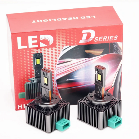 Комплект LED крушки D1S D3S +800 %